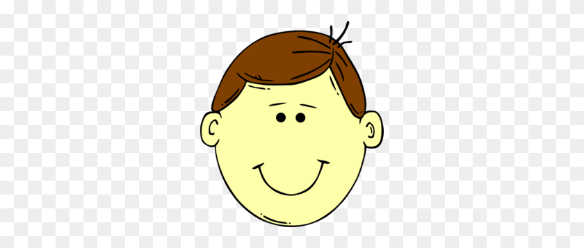 264x297 Brown Headed Boy Png, Clip Art For Web - Clipart For Boys