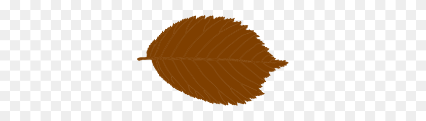 299x180 Brown Leaf Clip Art - Leaf PNG Clipart