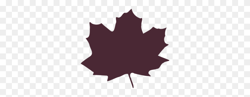 298x267 Brown Leaf Png, Clip Art For Web - Canada Day Clipart