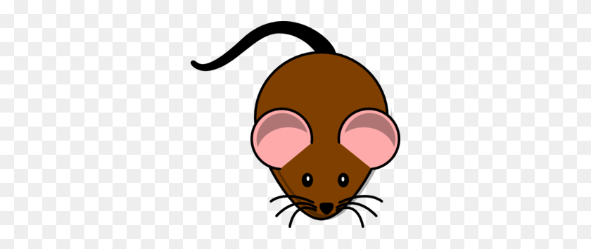 298x294 Imágenes Prediseñadas De Brown Mouse Lab - Cute Mouse Clipart