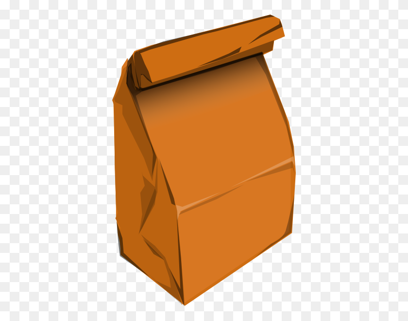 378x600 Brown Paper Bag Clip Art - Brown Paper Bag Clipart
