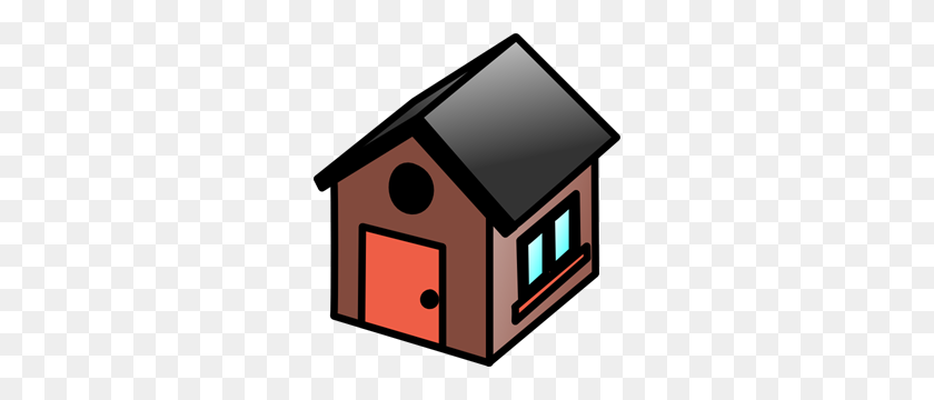 276x300 Brown Png Images, Icon, Cliparts - Birdhouse Clipart