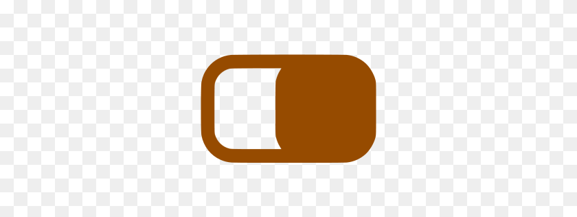256x256 Brown Switch Off Icon - Switch Icon PNG