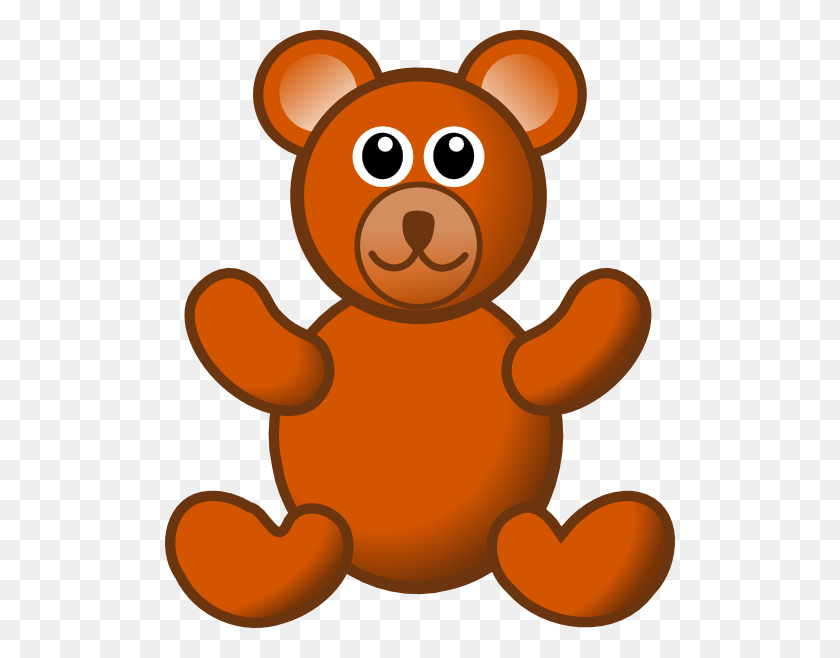 510x598 Brown Teddy Bear Png, Clip Art For Web - Bear Clipart PNG