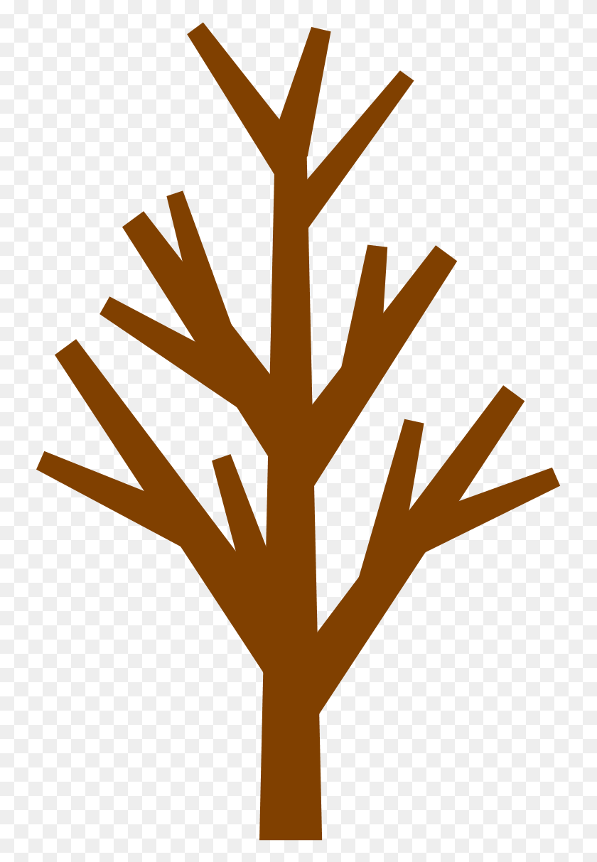 739x1153 Brown Tree Without Leaves Clipart - Tree Without Leaves Clipart