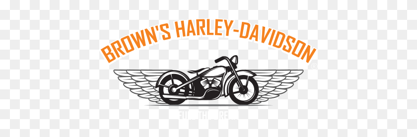468x216 Харлей Брауна - Клипарт Harley Davidson