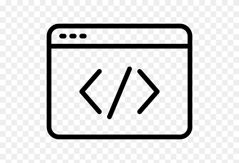 512x512 Browser Coding Png Icon - Coding PNG