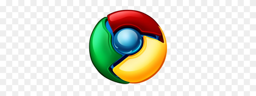 256x256 Browsers - Google Chrome Logo PNG