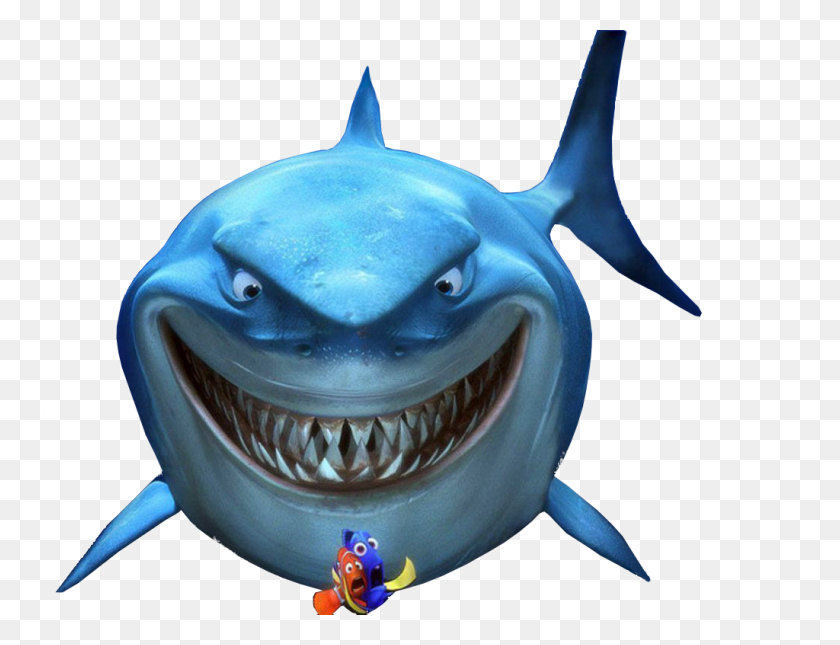 1024x768 Bruce Finding Nemo Png Png Image - Nemo PNG