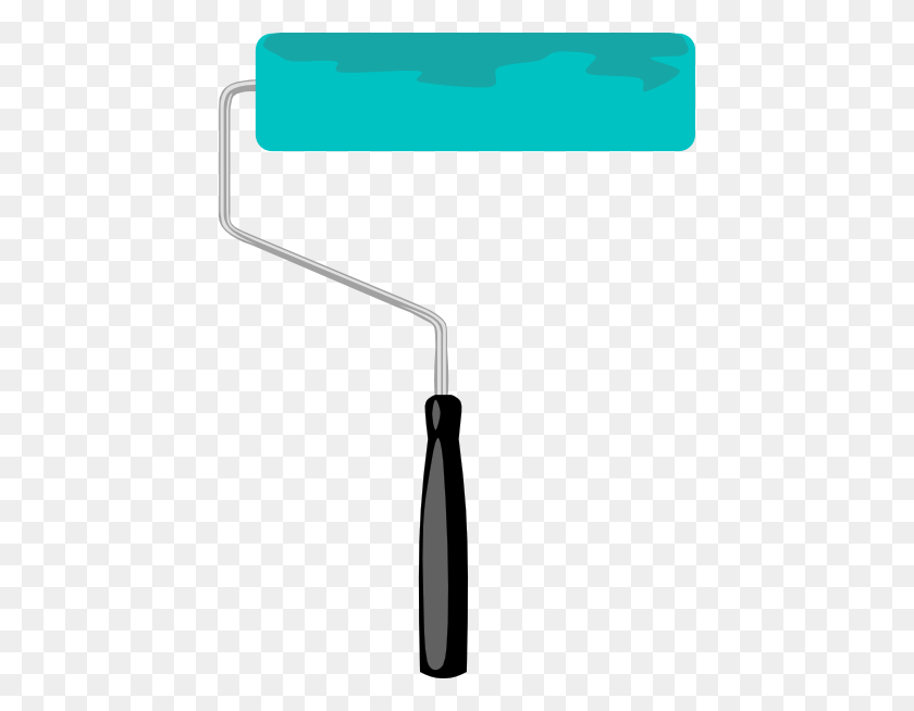 438x594 Brush Clipart Paint Roller, Brush Paint Roller Transparent Free - Toothbrush Clipart