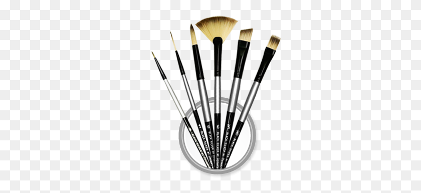 292x325 Brushes Dynasty Brush - Gold Paint Stroke PNG