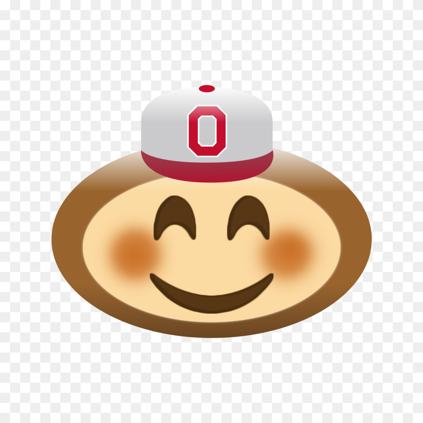 1500x1500 Brutus Emoji Well, That's Good To Know! Ohio State Buckeyes - Ohio State Football Clipart