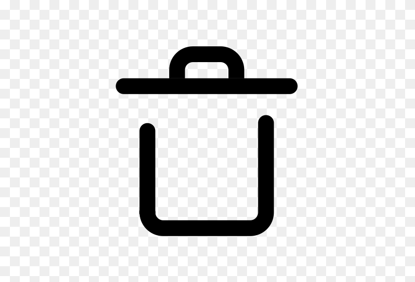 512x512 Btn Trash Icon With Png And Vector Format For Free Unlimited - Trash Bag PNG