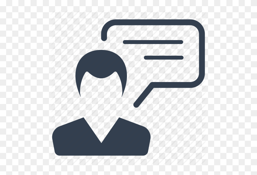 512x512 Bubble, Business, Chat, Comment, Conversation, Discussion, Human - Comment Icon PNG