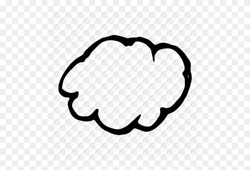512x512 Burbuja, Dibujos Animados, Nube, Cómic, Icono De Pensamiento - Nube De Dibujos Animados Png