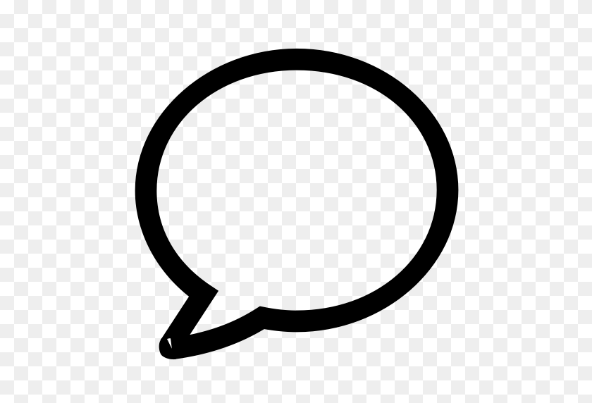 512x512 Burbuja, Chat, Comentario, Conversación, Sms, Icono De Voz - Icono De Conversación Png