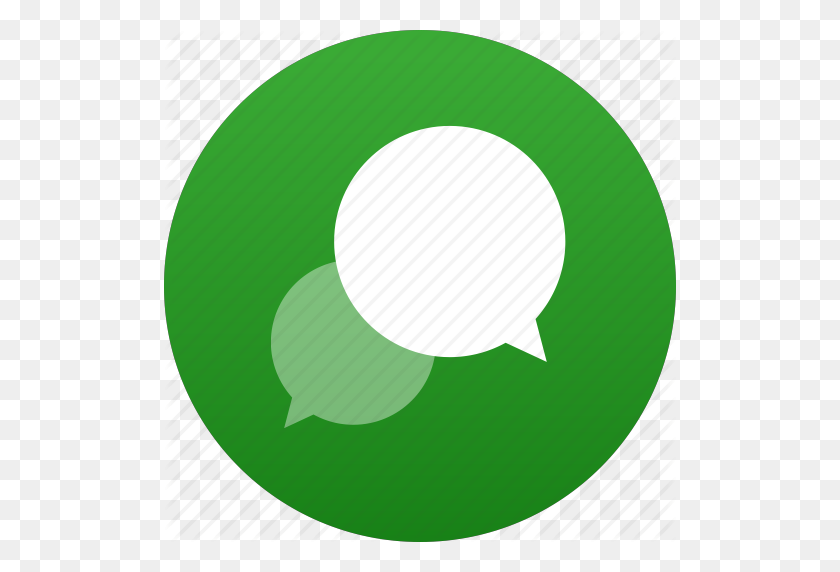 512x512 Burbuja, Chat, Comentario, Diálogo, Discusión, Mensaje, Mensajería - Mensaje De Texto Burbuja Png