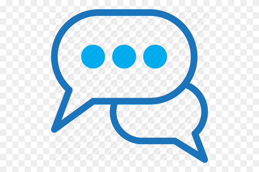 512x498 Bubble, Chat, Discusion, Message, Messenger Icon - Messenger Icon PNG