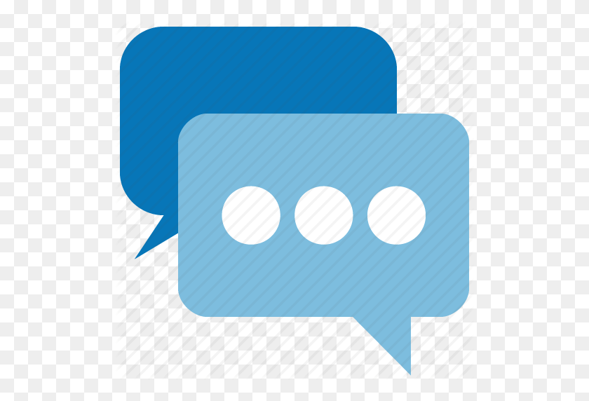 512x512 Burbuja, Chat, Foro, Mensaje, Conversación, Texto, Icono De Voz - Icono De Mensaje De Texto Png