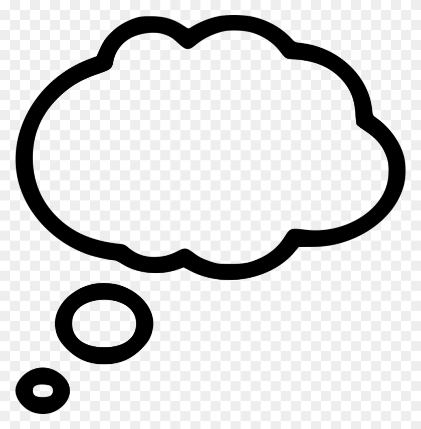 960x980 Bubble Cloud Chat Message Png Icon Free Download - Message Bubble PNG