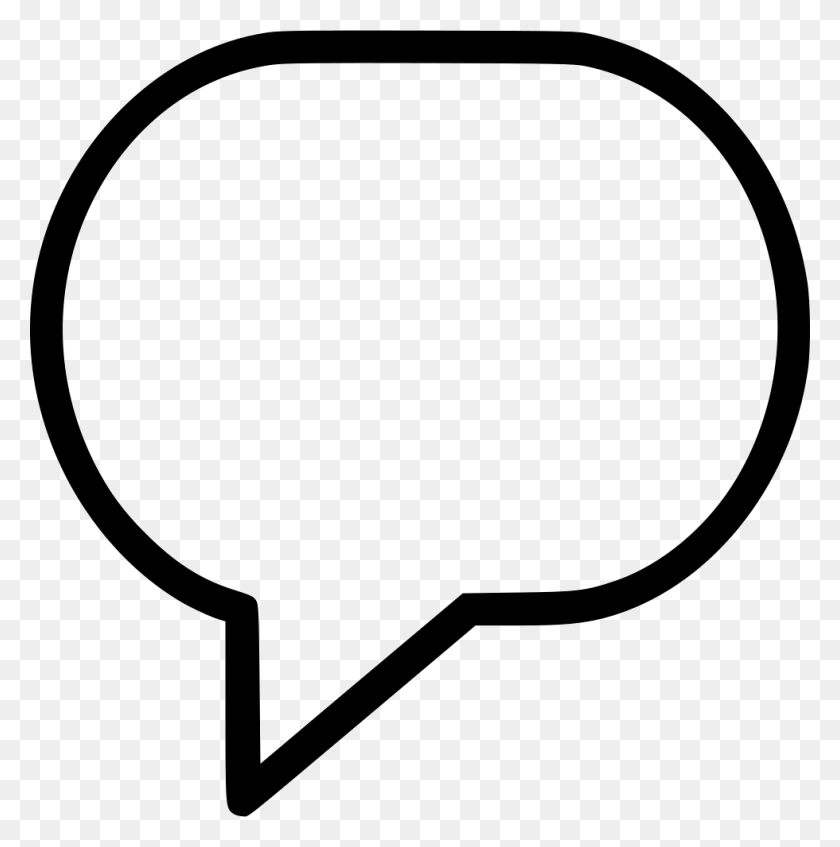 980x990 Bubble Comment Chat Message Png Icon Free Download - Iphone Message Bubble PNG