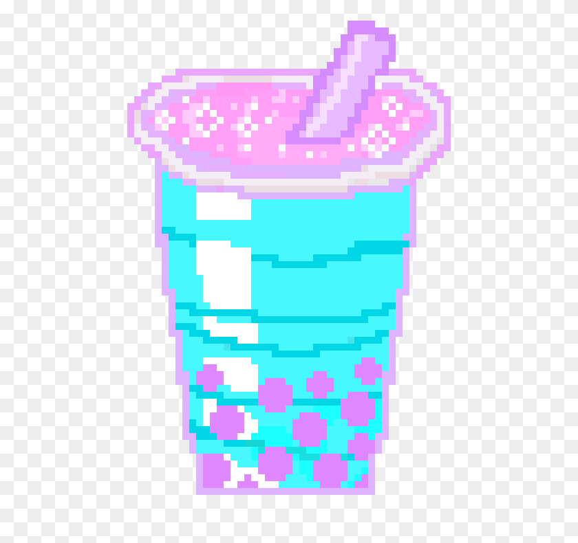 570x730 Bubble Tea Pixel Art Maker - Bubble Tea PNG