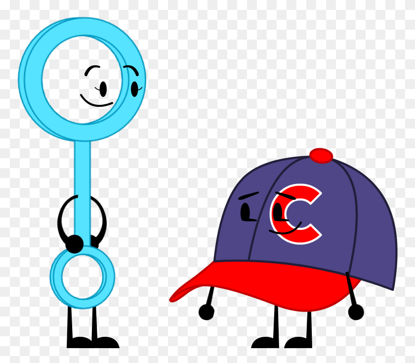 773x674 Bubble Wand And Baseball Cap - Bubble Wand Clipart