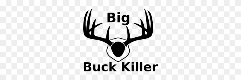 260x219 Buck Clipart - Buck Clipart Black And White