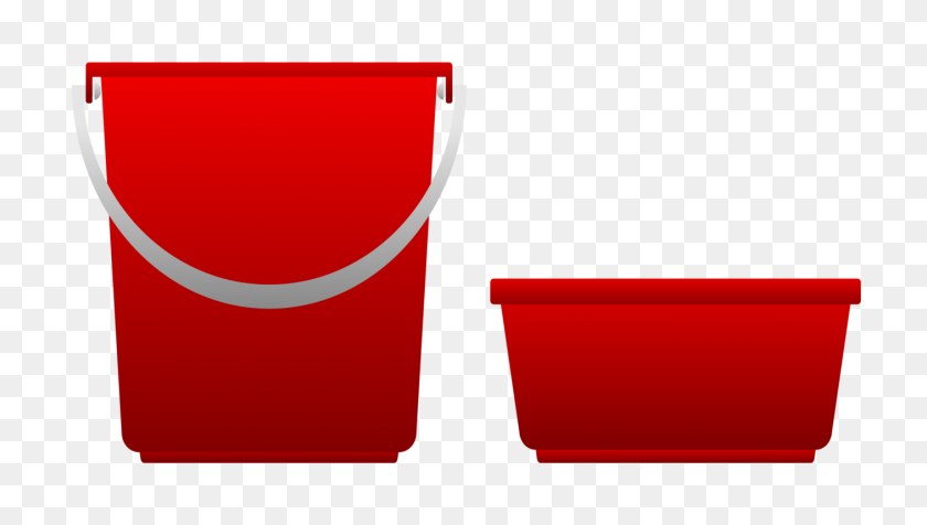 1406x750 Bucket And Spade Computer Icons Pail Red - Pail Clipart