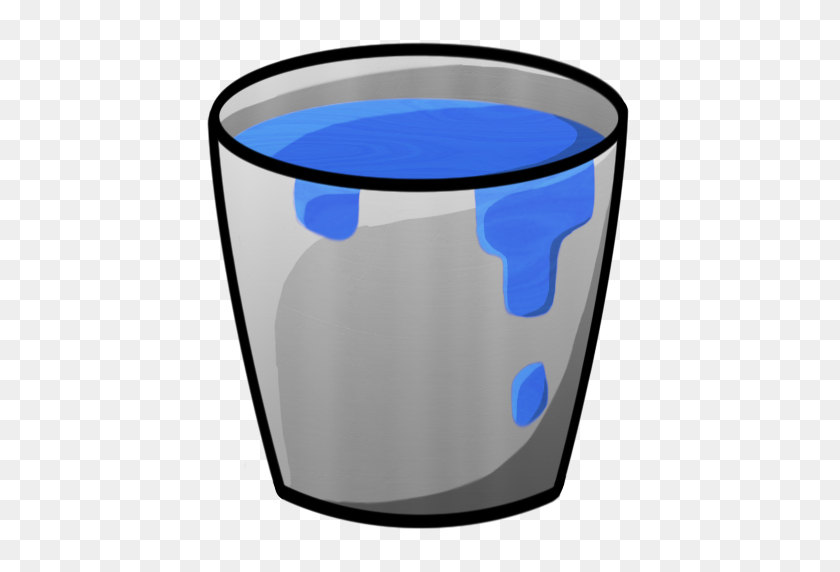 512x512 Bucket, Water Icon - Bucket PNG