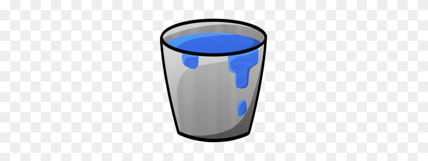 256x256 Bucket Water Icon Minecraft Iconset - Bucket Of Water Clipart
