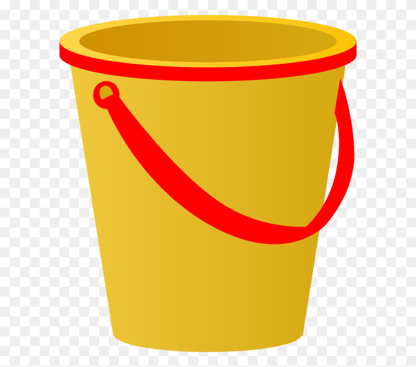 600x682 Bucket With Handle Clipart - Sand Bucket Clipart