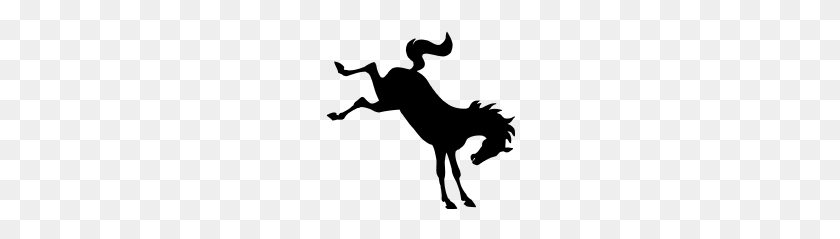 190x179 Bucking Horse - Imágenes Prediseñadas De Caballo Bucking