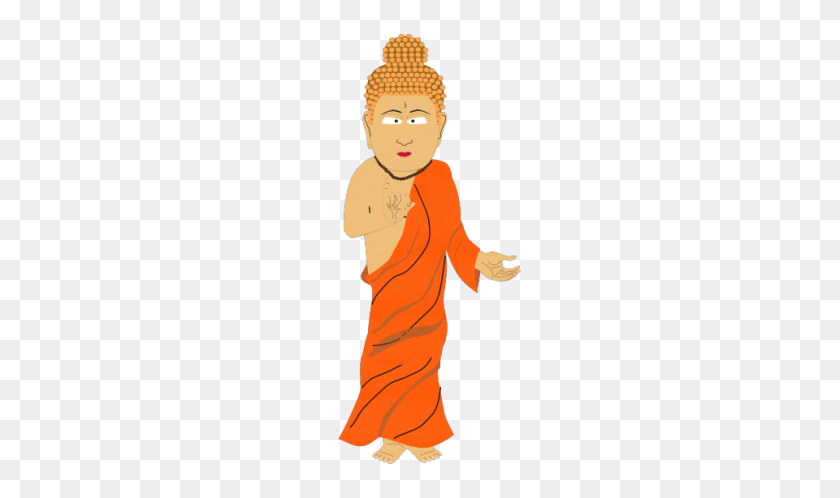960x540 Будда - Буддийский Монах Клипарт