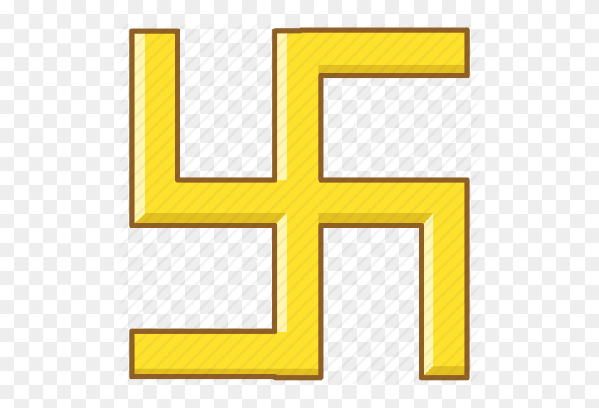 512x512 Buddha, Buddhism, Hinduism, Jainism, Svastika, Swastika Icon - Swastika PNG