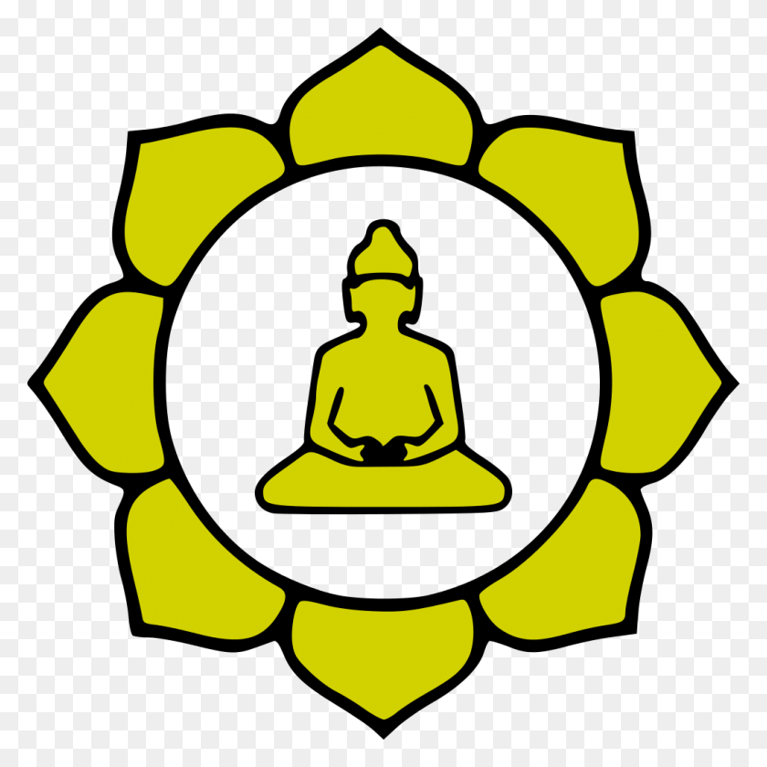 1024x1024 Buddha Flower Color - Substance Abuse Clipart
