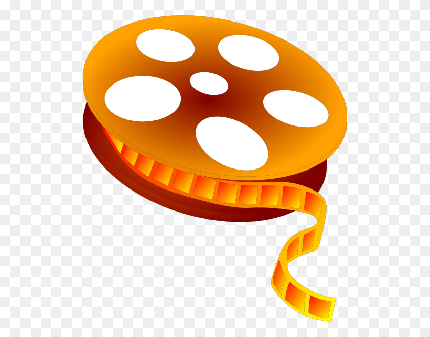 516x598 Buddhist Film Reel Clip Art - Movie Reel PNG
