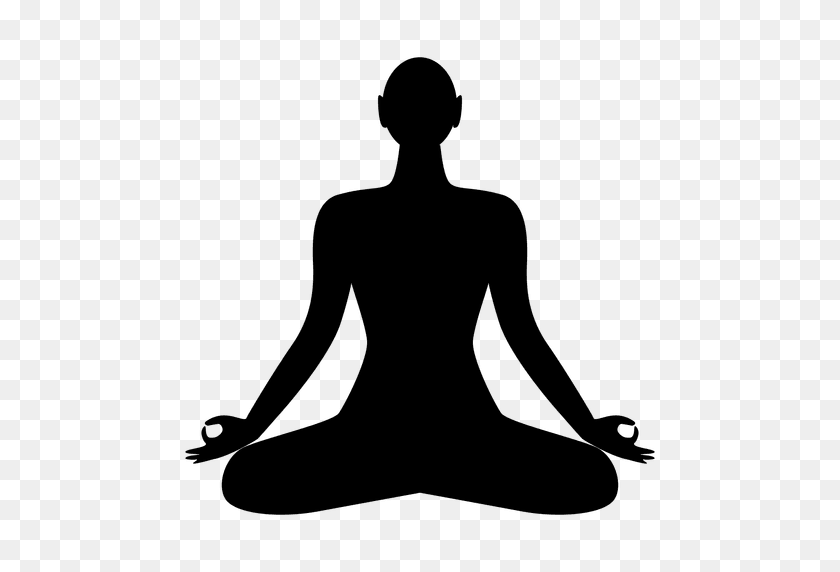 512x512 Buddhist Meditation Pose Icon - Meditation PNG