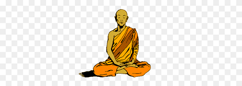 298x238 Monje Budista Png Image - Monk Png