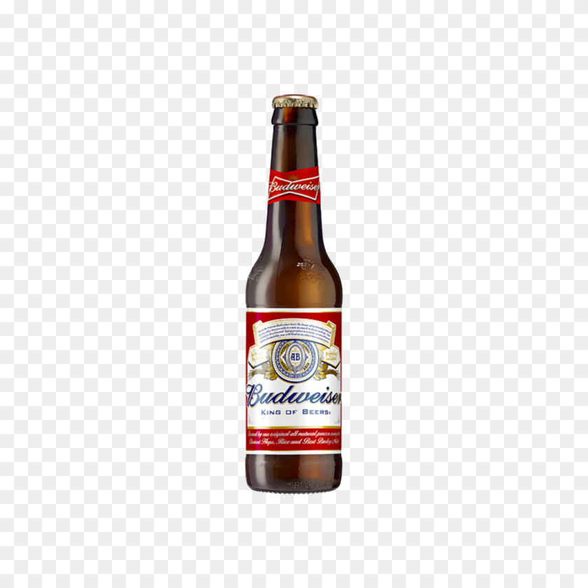 1024x1024 Botella De Cerveza Budweiser Cl - Budweiser Png