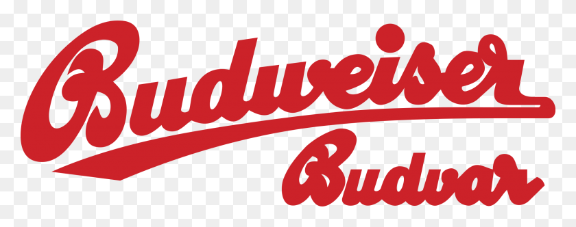 2400x837 Логотип Budweiser Budvar Png С Прозрачным Вектором - Логотип Budweiser Png