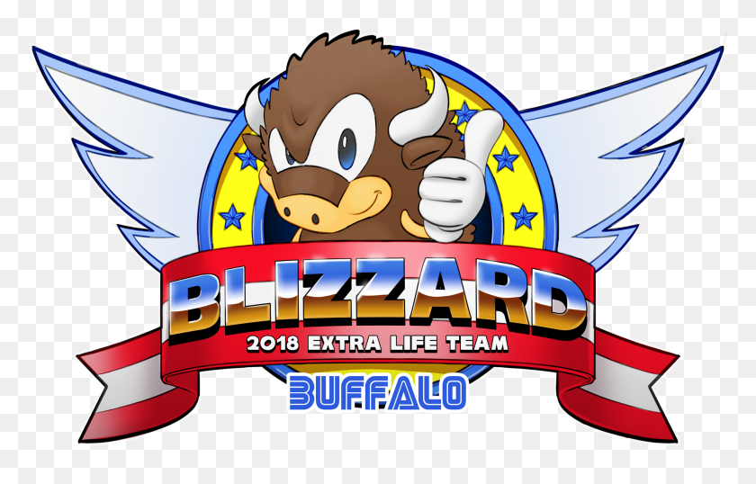 2000x1228 Buffalo Blizzard Extra Life Game A Thon Fundraiser - Логотип Extra Life Png