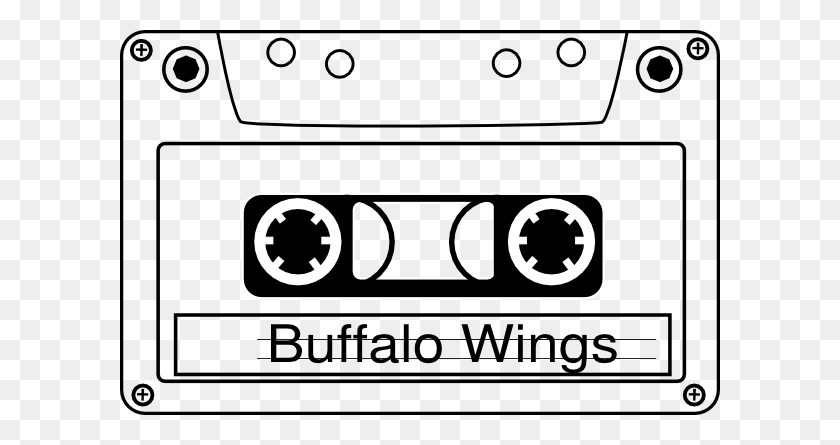 600x385 Buffalo Wings Clip Art - Vhs Clipart