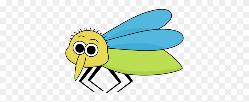 400x284 Bug Cartoon Clip Art - Lightning Bug Clipart