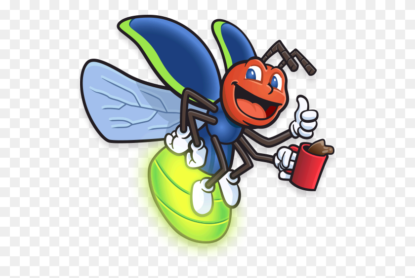 531x504 Bug Gallery Images - Lightning Bug Clipart