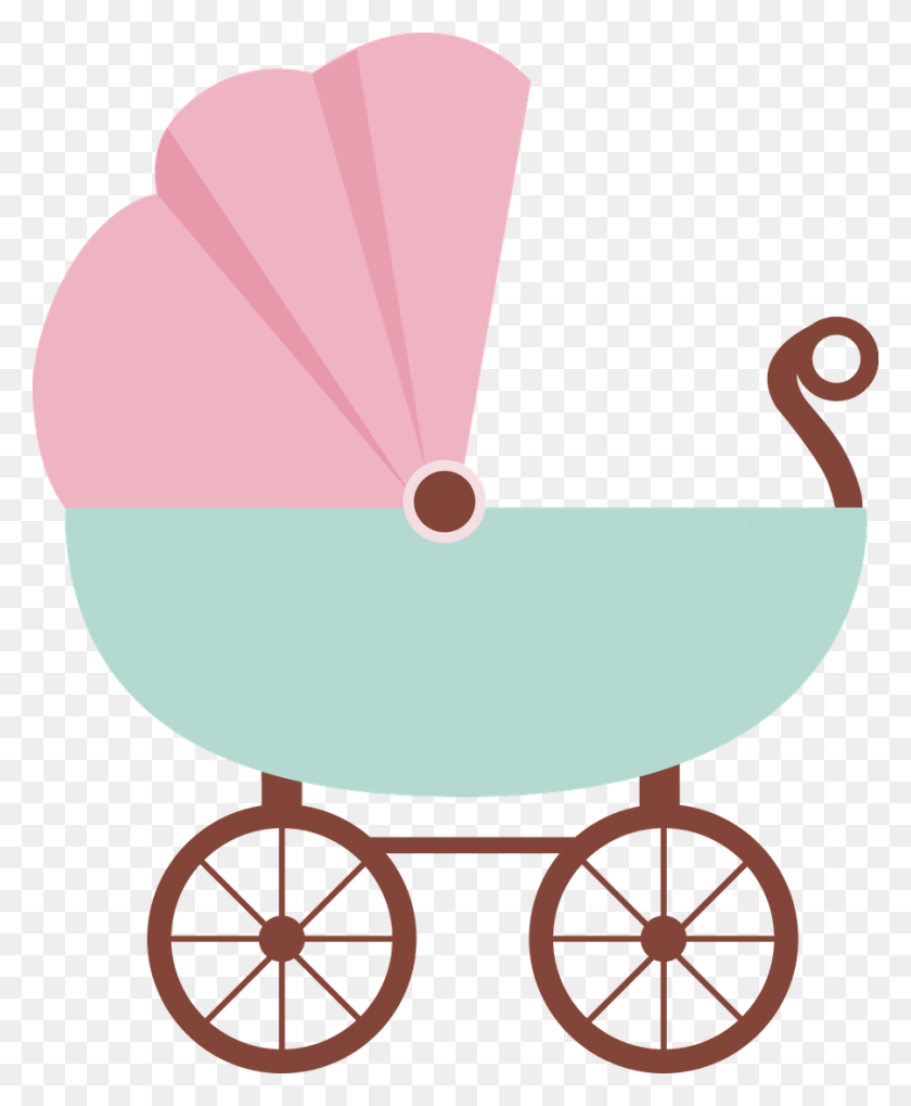 900x1107 Buggy Baby, Baby Shower - Clipart De Cochecito De Bebé