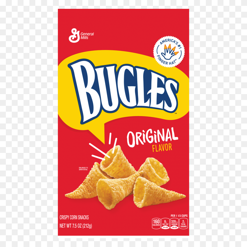 1800x1800 Bugles Original Crispy Corn Snacks, Oz - Potato Chips PNG