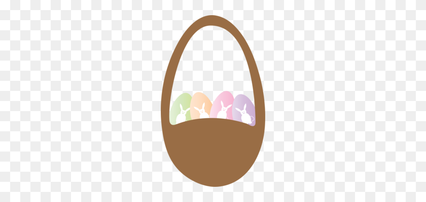 206x340 Bugs Bunny Rabbit Drawing Cartoon Line Art - Easter Egg Basket Clipart