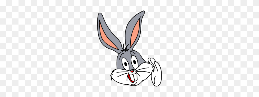 256x256 Icono De Bugs Bunny Susurro Gratis De Iconos De Looney Tunes - Bugs Bunny Png