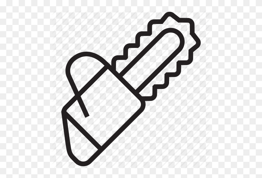 512x512 Build, Chainsaw, Construction, Cut, Equipment, Repair, Tool Icon - Wrench Clipart PNG